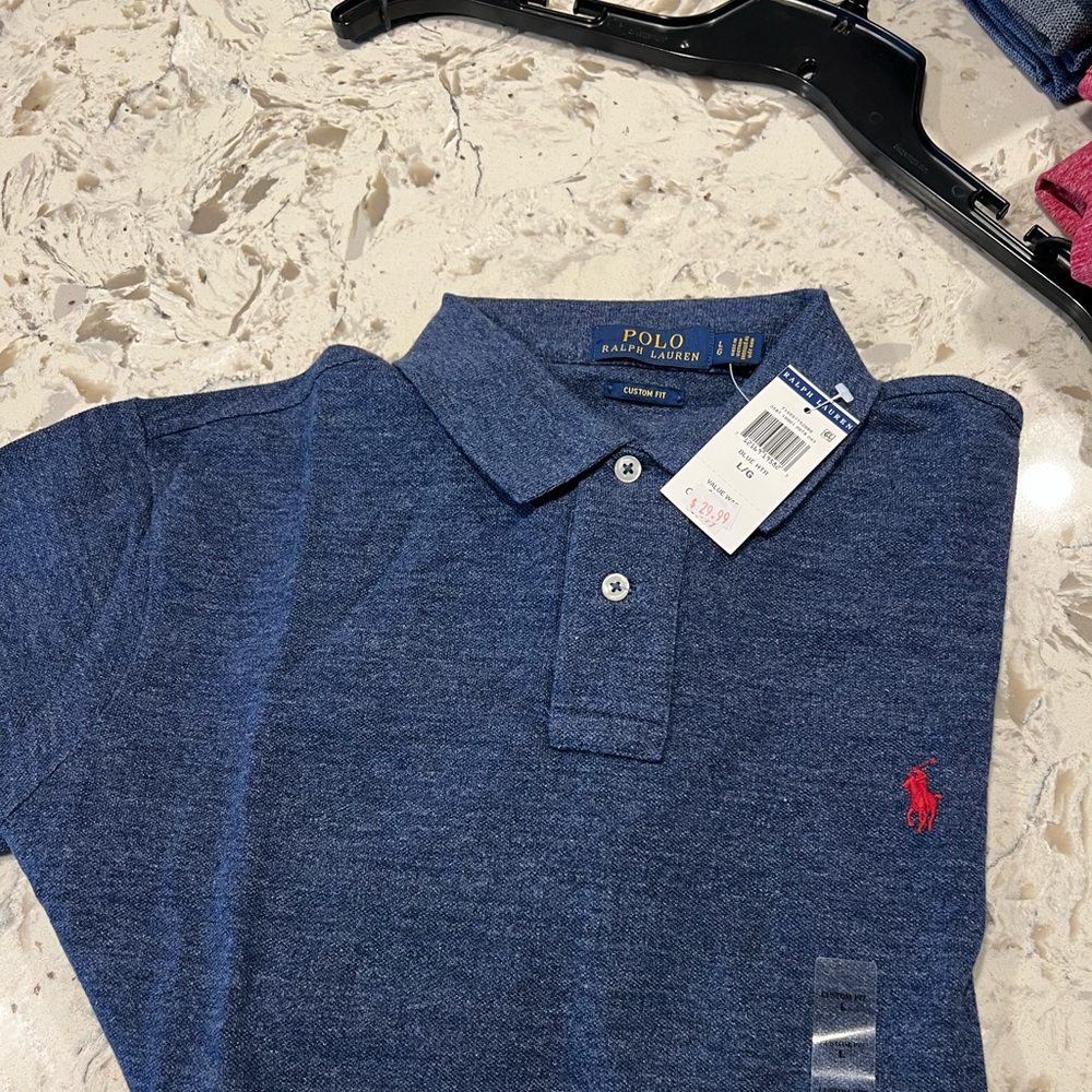 Polo Ralph Lauren Classic Fit Mens SS Shirt Sz L